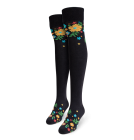 Good Mood Over Knee Kousen Bloemen