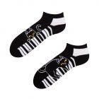 Good Mood Enkel Sokken Piano Kat